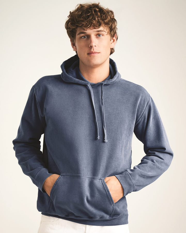 Comfort Colors Men's Garment-Dyed Hooded Sweatshirt