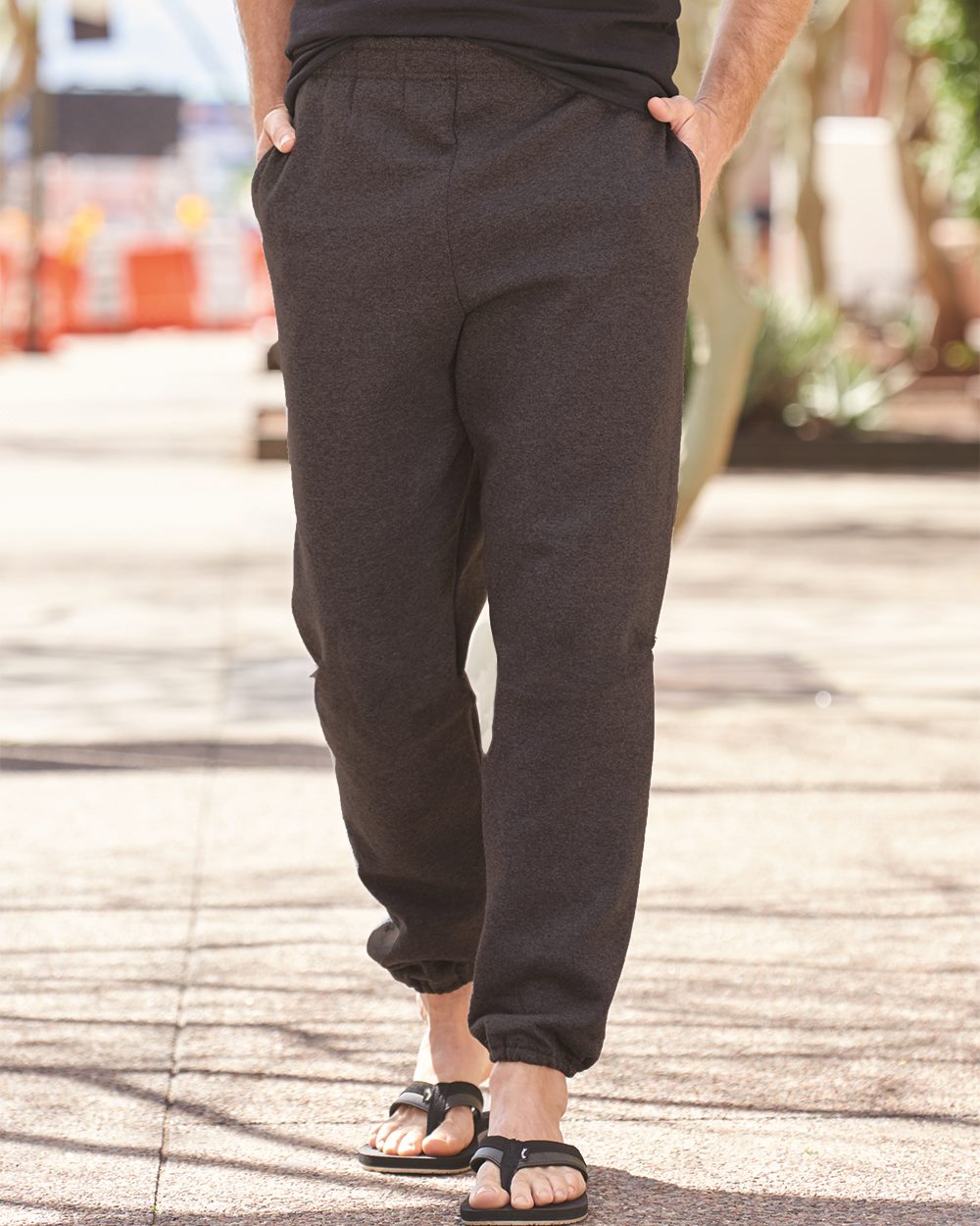 JERZEES Men's Super Sweats NuBlend Sweatpants with Pockets JERZEES