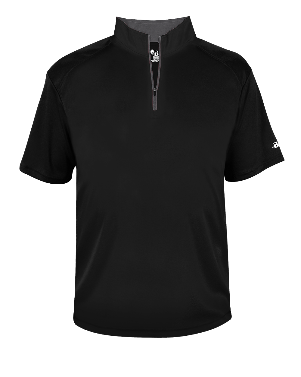 Badger Men's B-Core Short-Sleeve 1/4 Zip Pullover