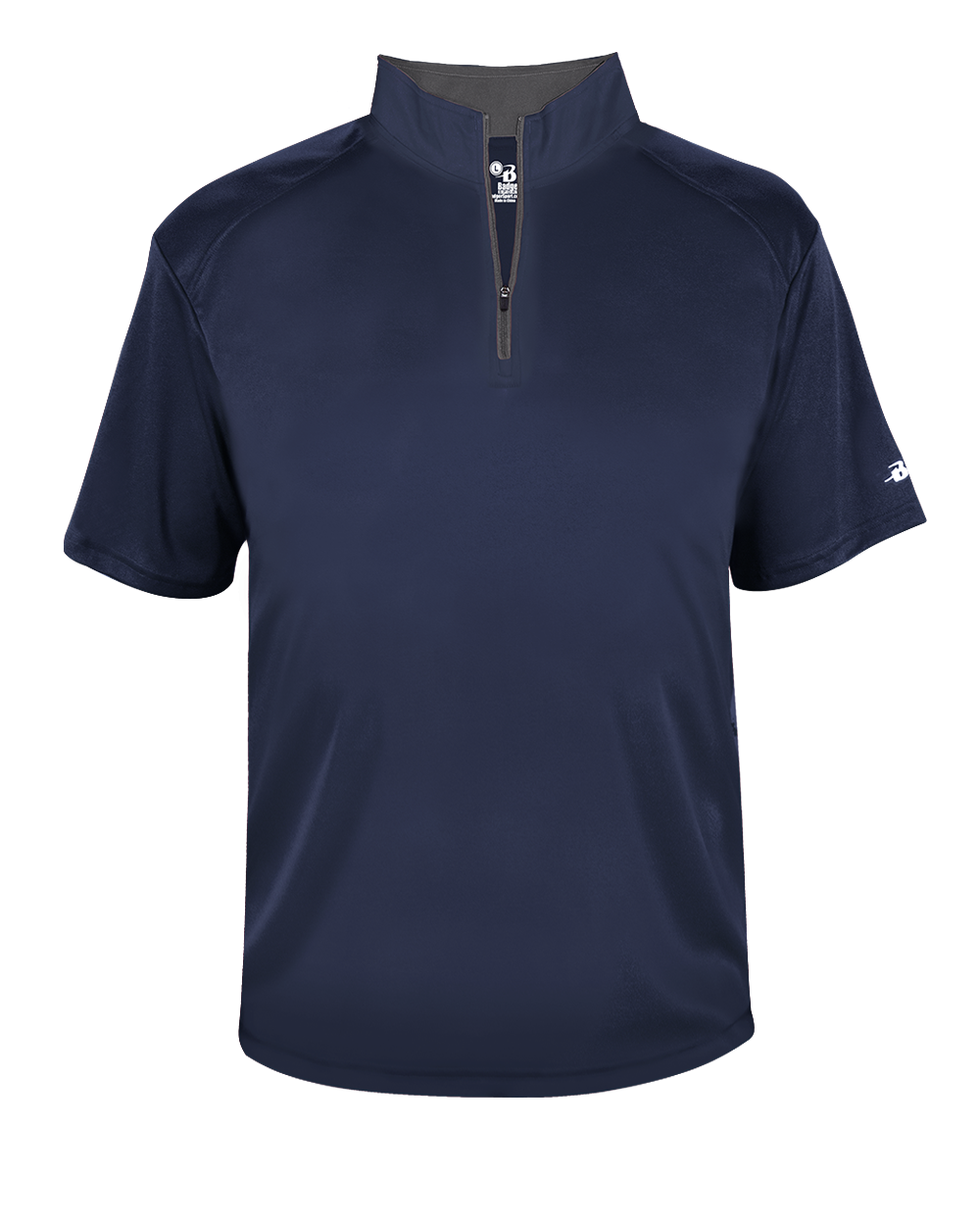 Badger Men's B-Core Short-Sleeve 1/4 Zip Pullover