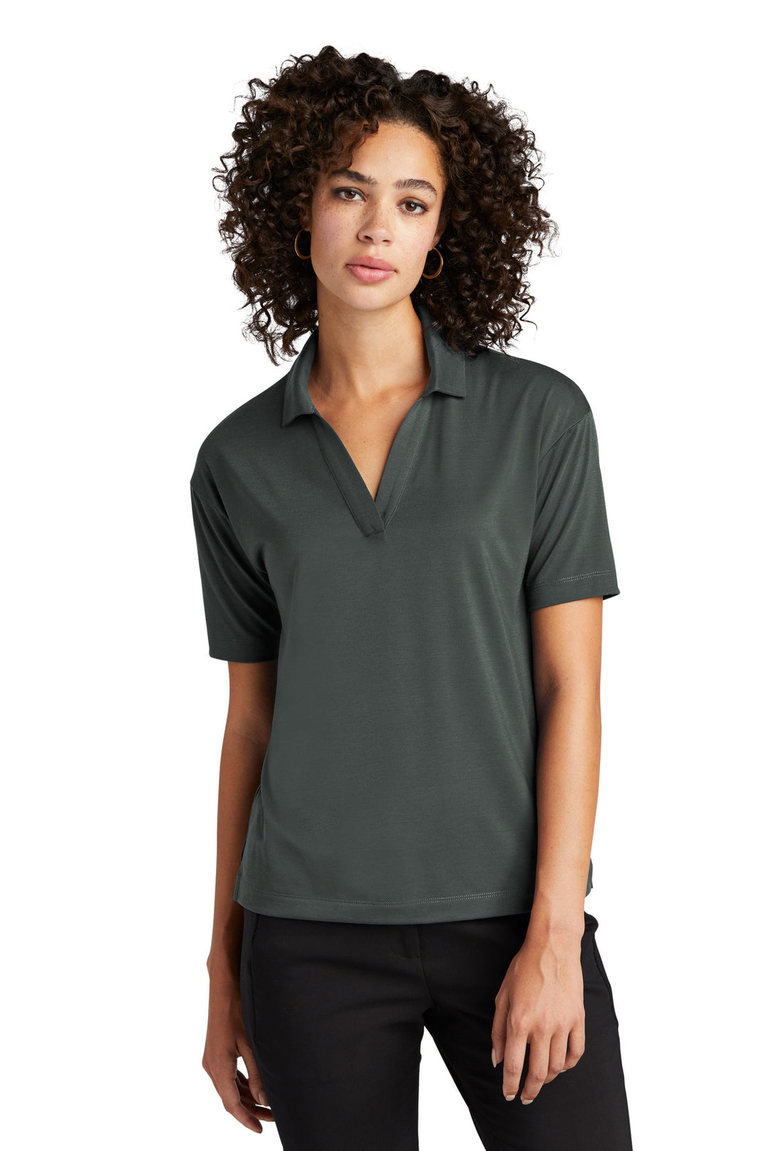 Mercer+Mettle Women's Stretch Jersey Polo MM1015 Mercer+Mettle