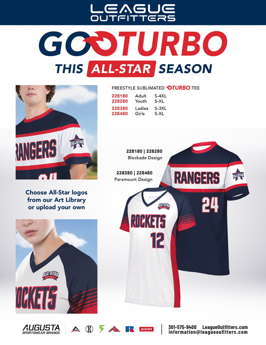 Augusta Go Turbo Baseball/Softball Jerseys League Outfitters