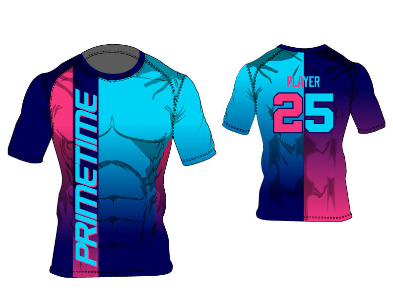 Custom Short Sleeve Compression Shirts League Outfitters