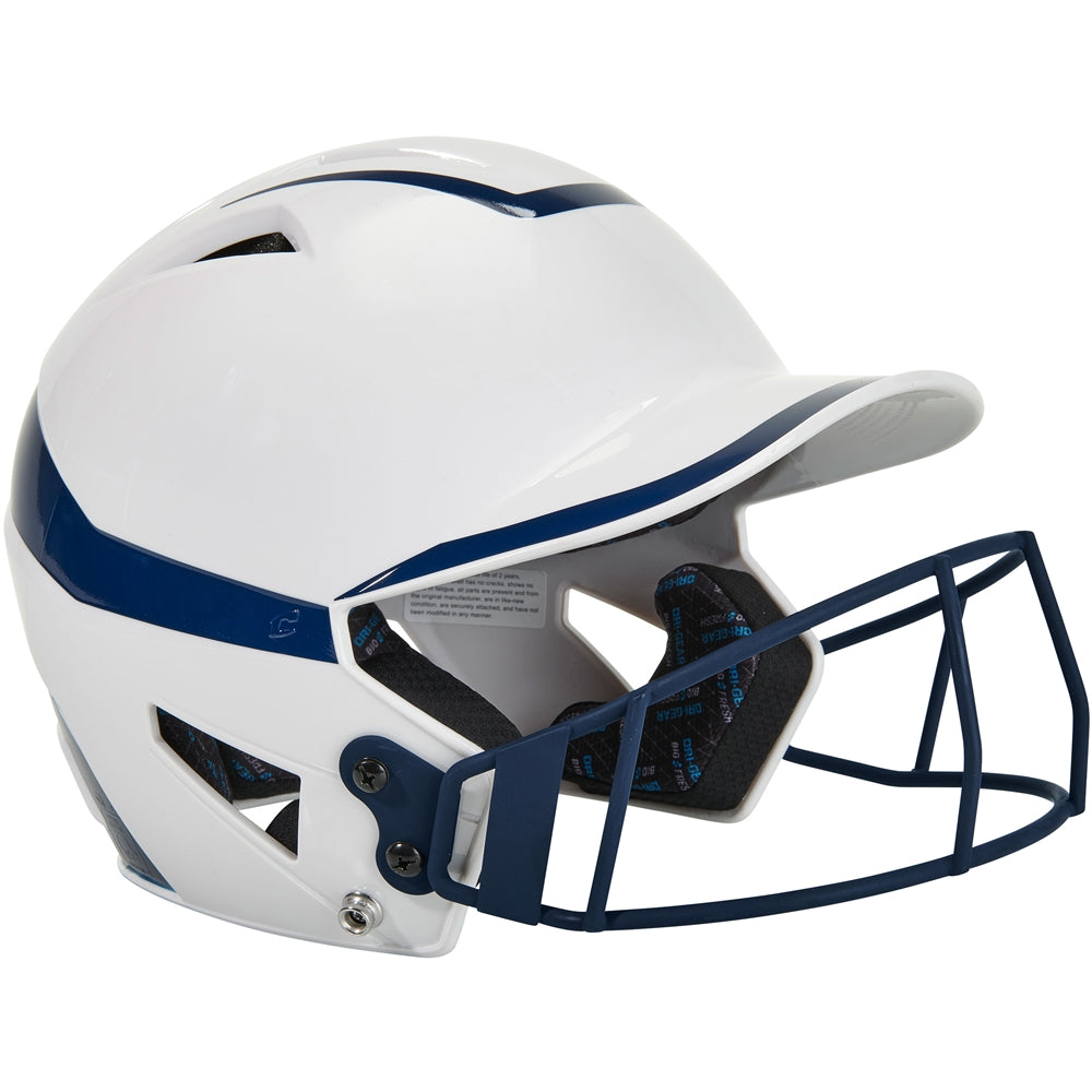 Champro Junior HX Rise Pro Softball Batting Helmet with Facemask