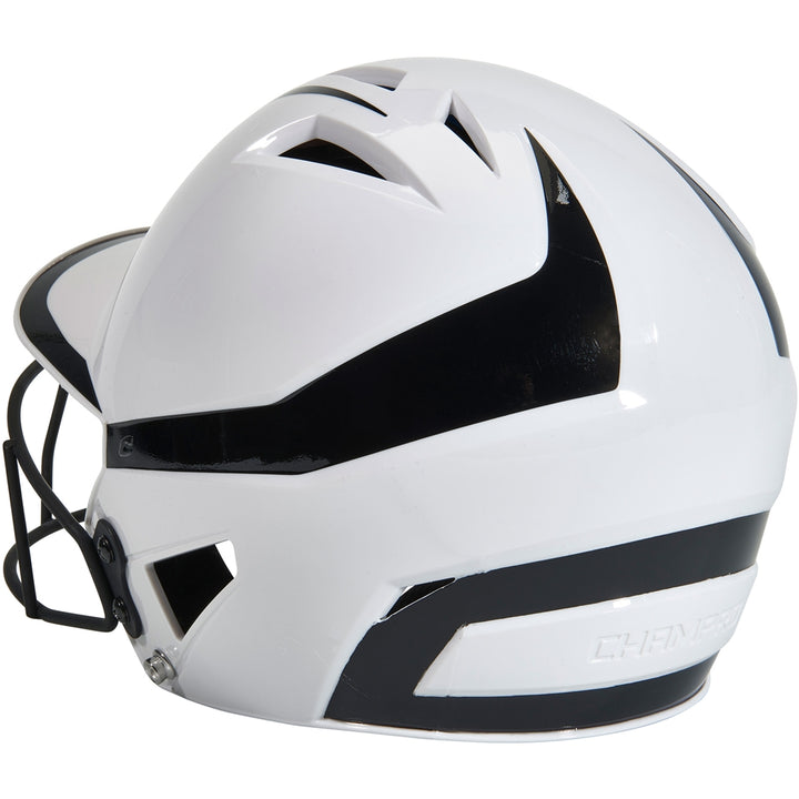 Champro Junior HX Rise Pro Softball Batting Helmet with Facemask