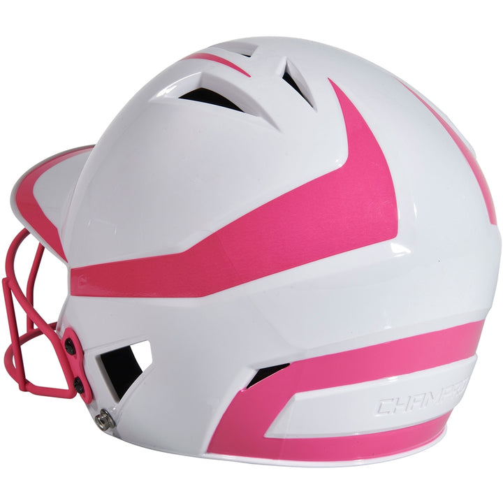 Champro Junior HX Rise Pro Softball Batting Helmet with Facemask