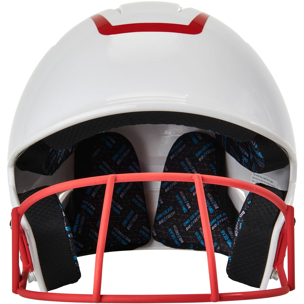 Champro Junior HX Rise Pro Softball Batting Helmet with Facemask