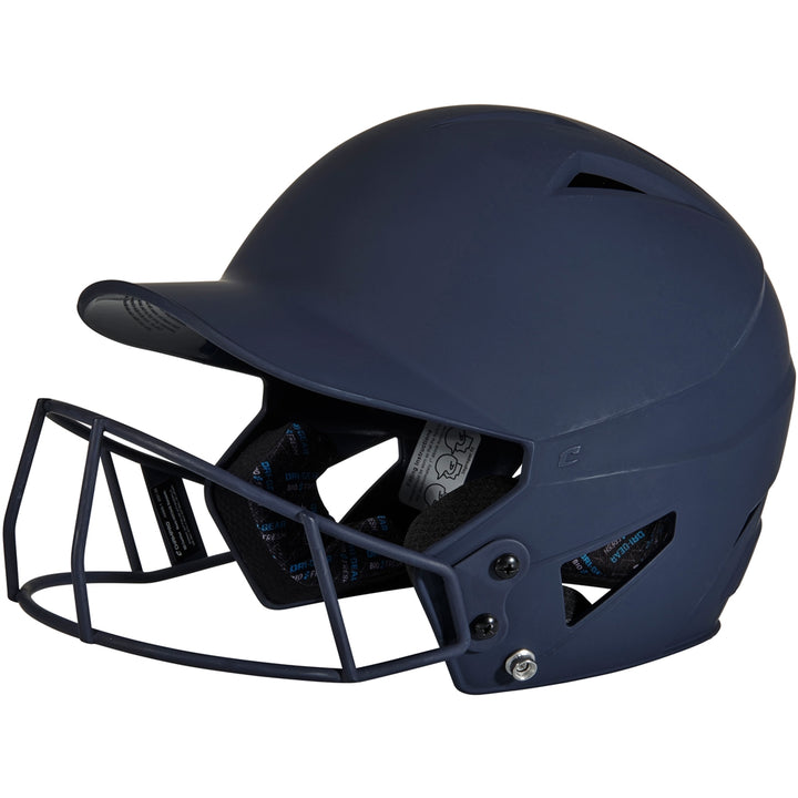 Champro Junior HX Rise Matte Batting Helmet with Facemask