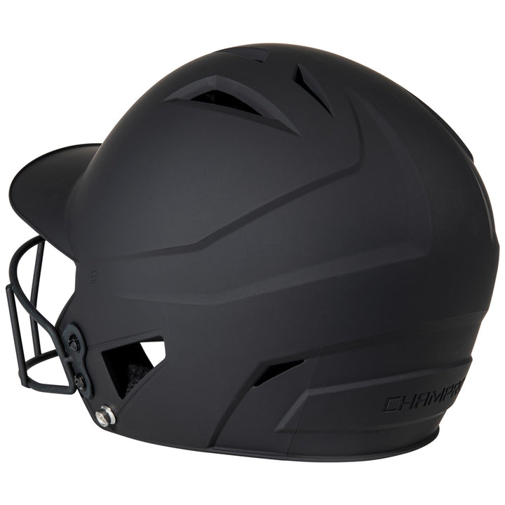 Champro Senior HX Rise Matte Batting Helmet with Facemask