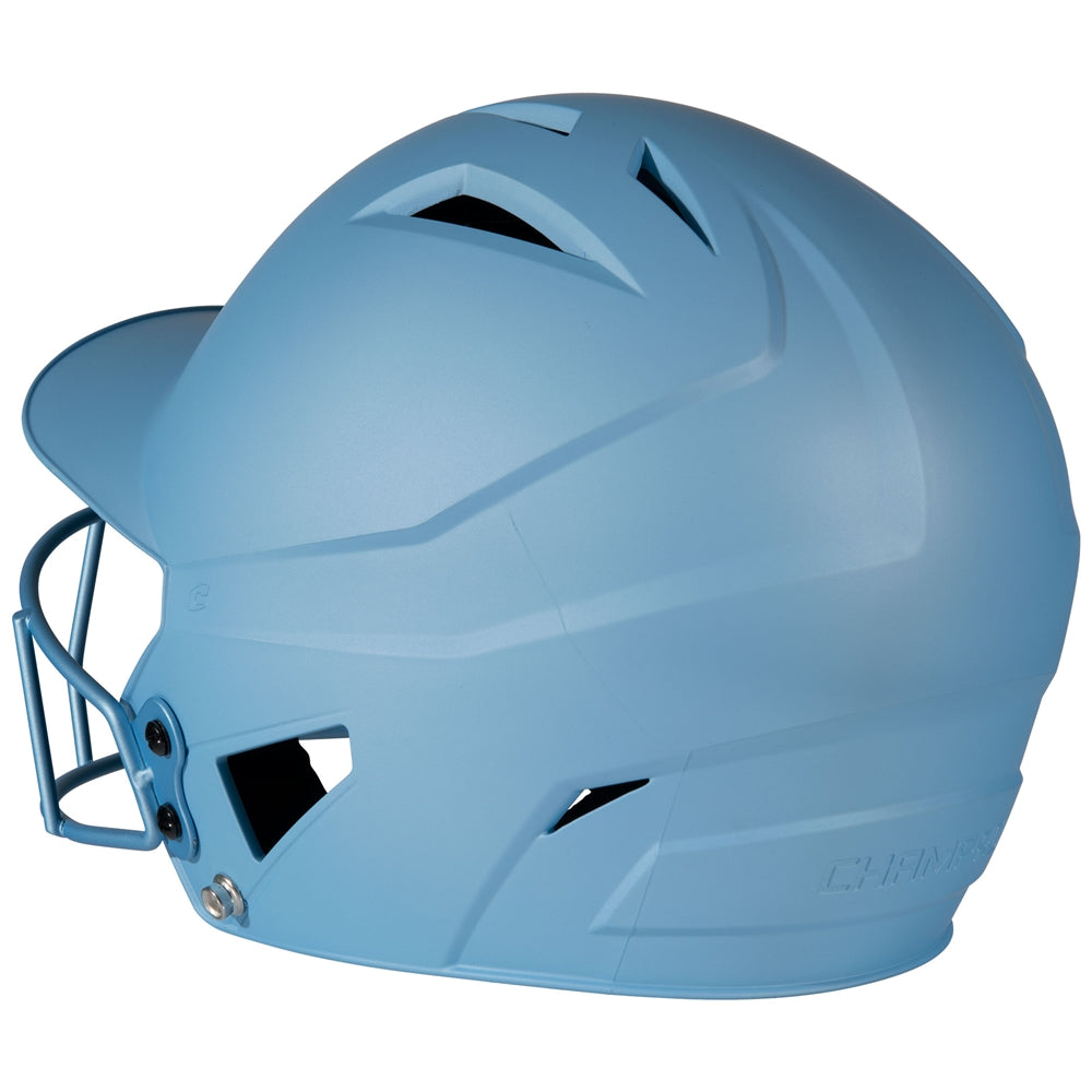 Champro Junior HX Rise Matte Batting Helmet with Facemask