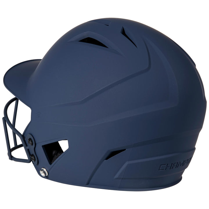 Champro Senior HX Rise Matte Batting Helmet with Facemask