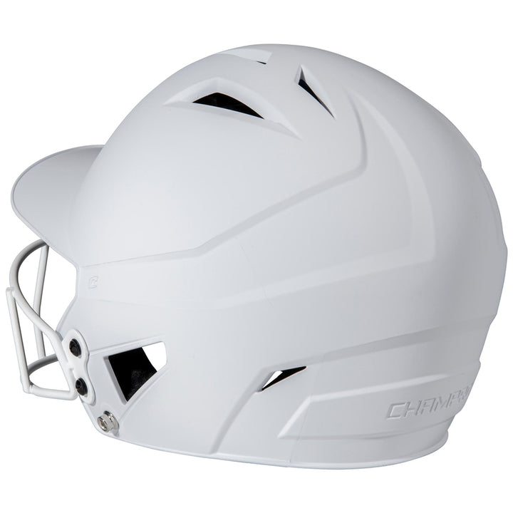 Champro Senior HX Rise Matte Batting Helmet with Facemask