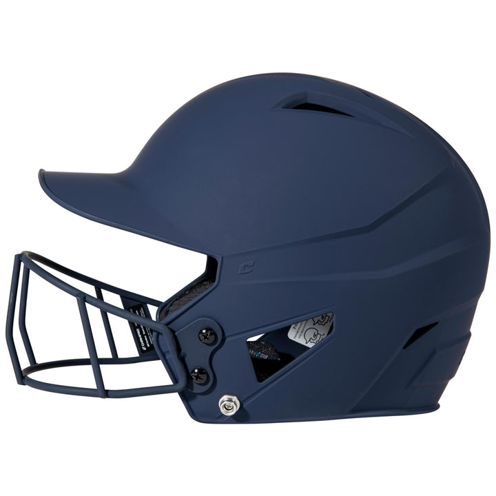 Champro Junior HX Rise Matte Batting Helmet with Facemask