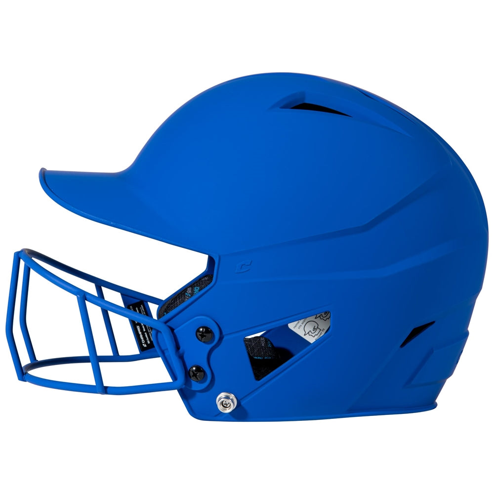 Champro Senior HX Rise Matte Batting Helmet with Facemask