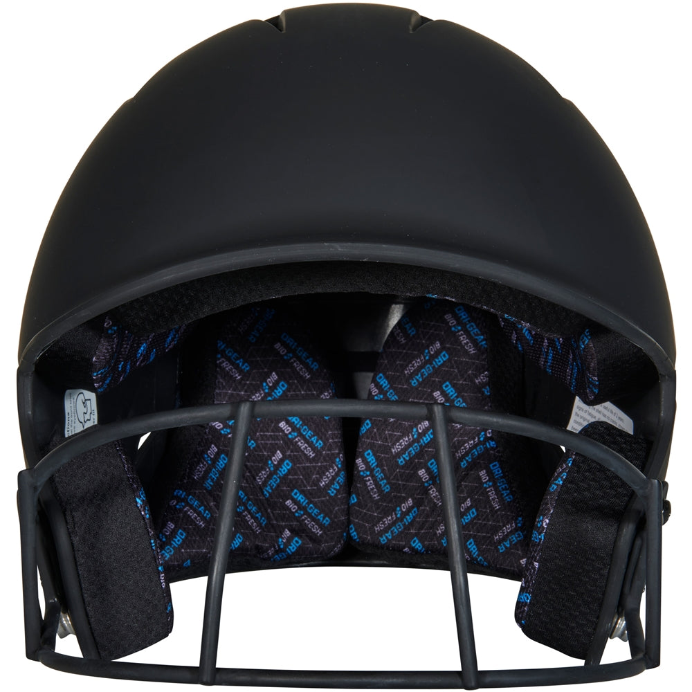 Champro Junior HX Rise Matte Batting Helmet with Facemask