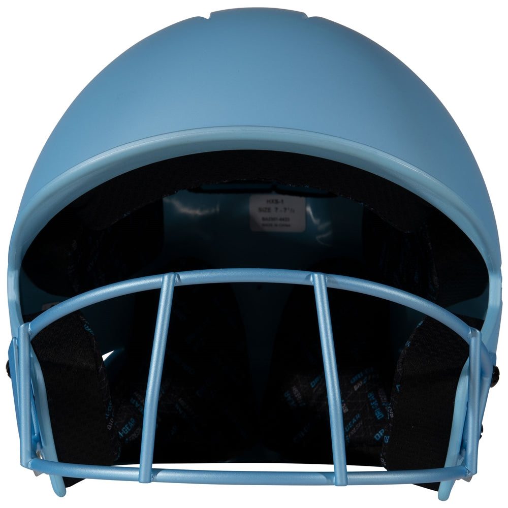 Champro Senior HX Rise Matte Batting Helmet with Facemask