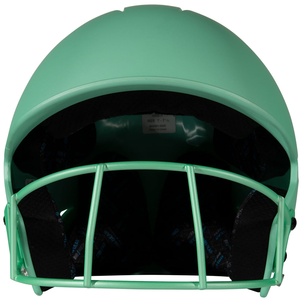 Champro Senior HX Rise Matte Batting Helmet with Facemask