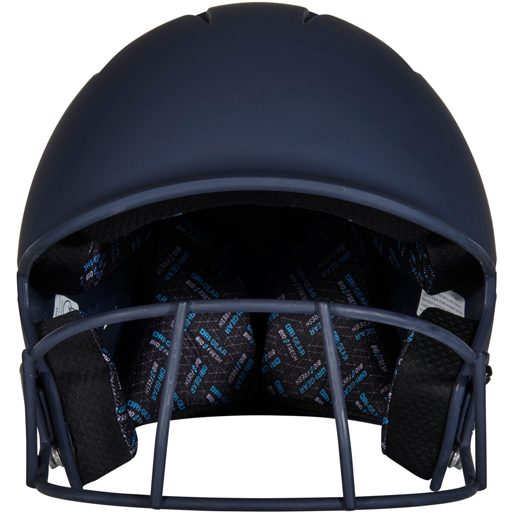 Champro Senior HX Rise Matte Batting Helmet with Facemask