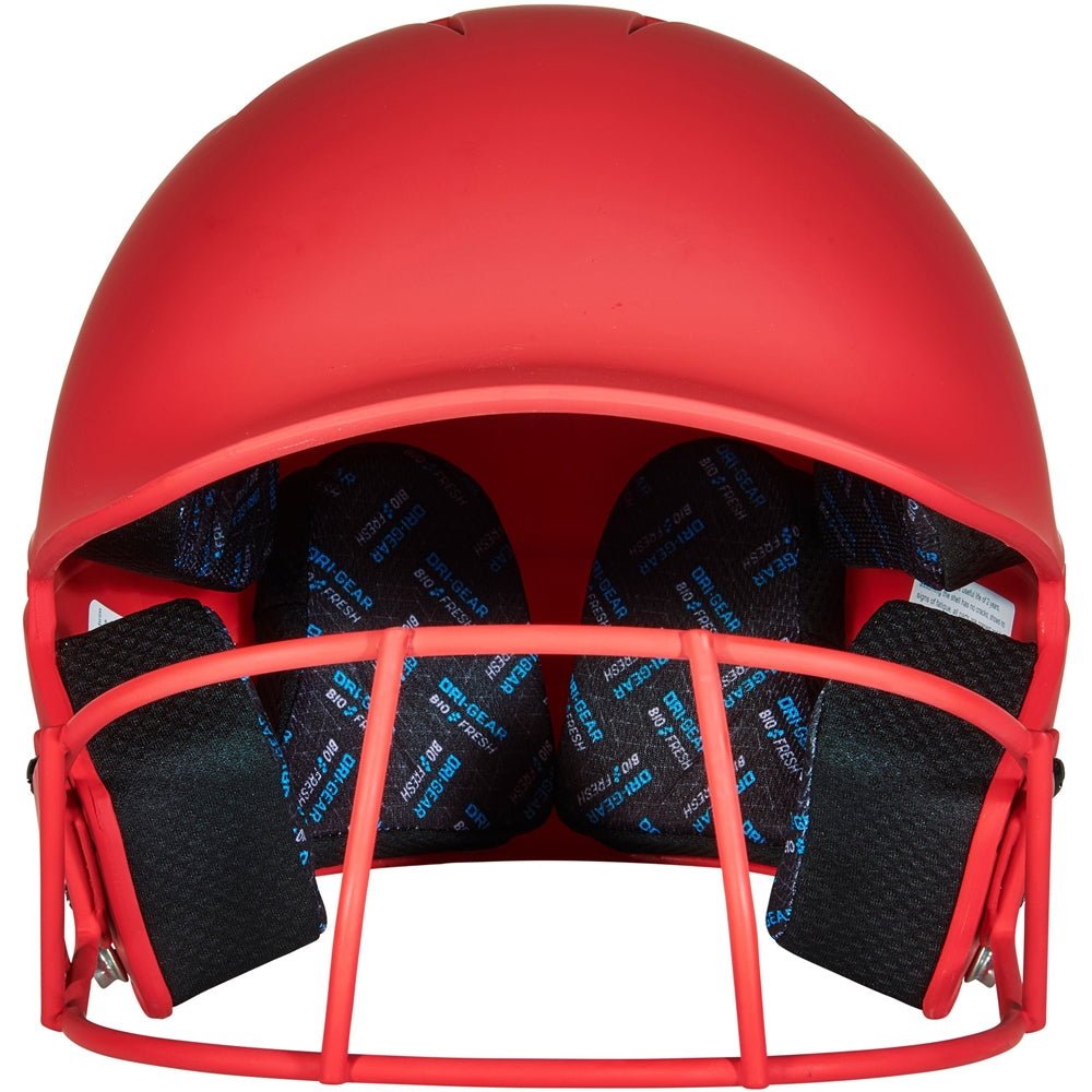 Champro Junior HX Rise Matte Batting Helmet with Facemask