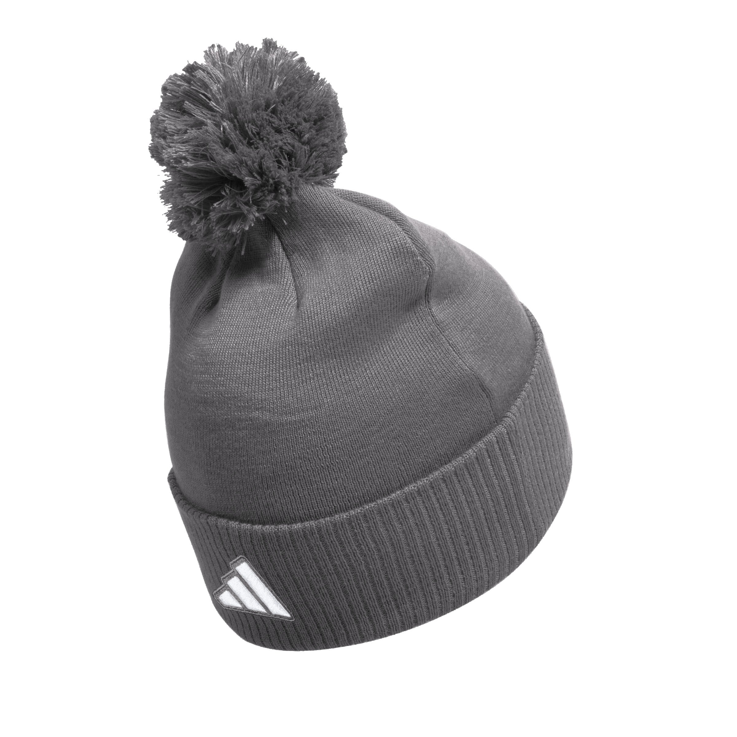 Adidas Unisex Solid Cupped Pom Beanie TEGRFO OSFM