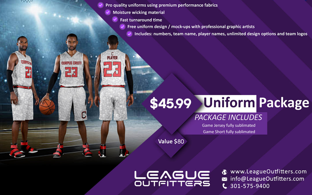 Layup Sublimated Premium Uniform Package League Outfitters