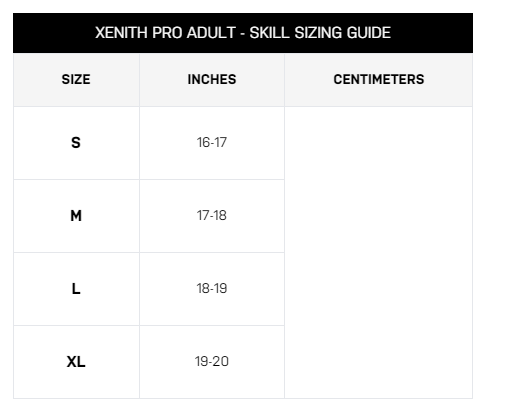 Xenith Pro Adult Skill Shoulder Pads Xenith