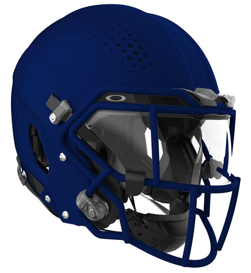 Vicis Adult Zero2 Elite Football Helmet with Titanium Facemask & Oakley Eye Shield Vicis