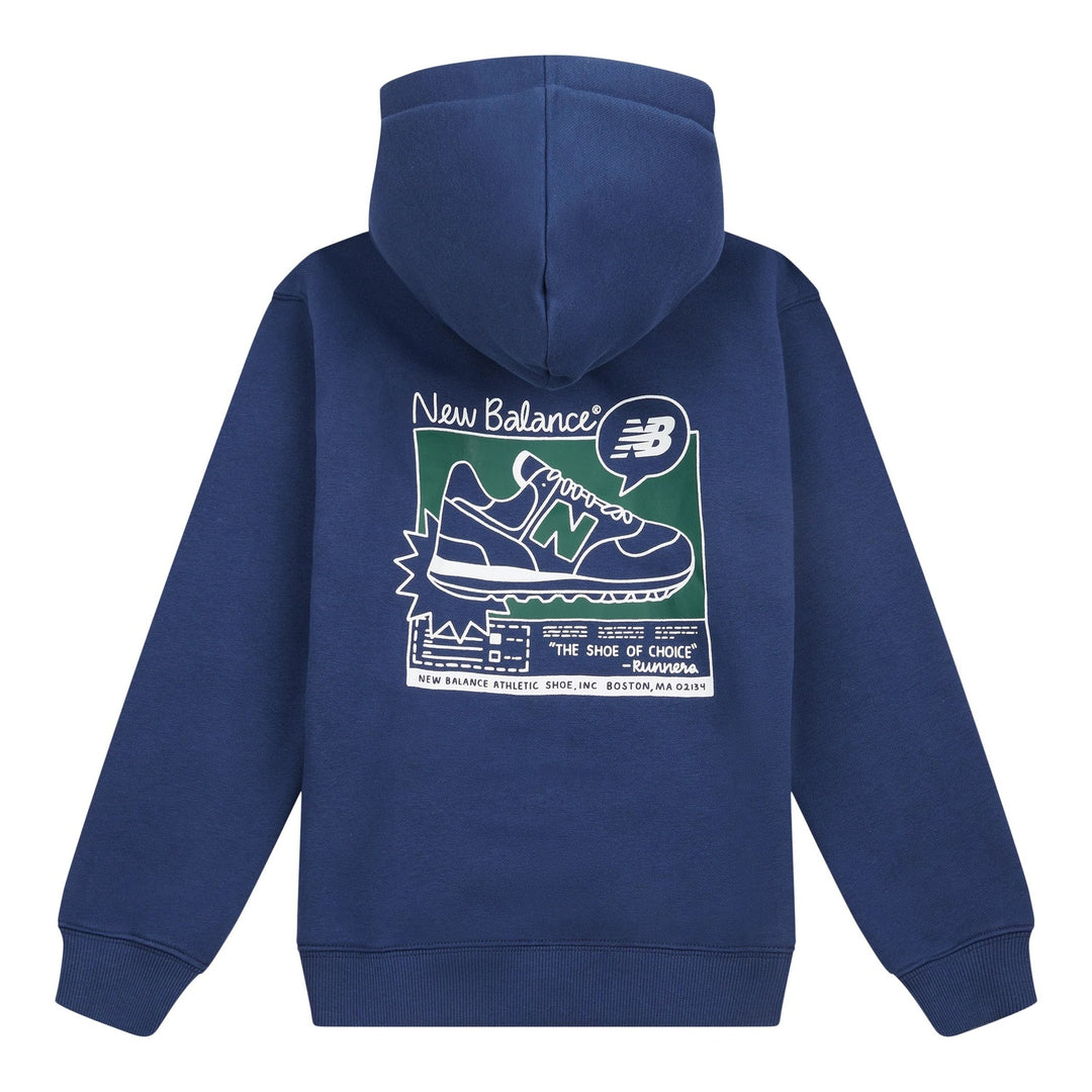 New Balance Youth Basketball Sneaker Poster Hoodie Youth Apparel Hoodies & Sweatshirts