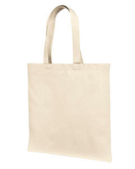 Liberty Bags Unisex 12 oz Cotton Canvas Tote Bag With Self Fabric Handles Liberty Bags