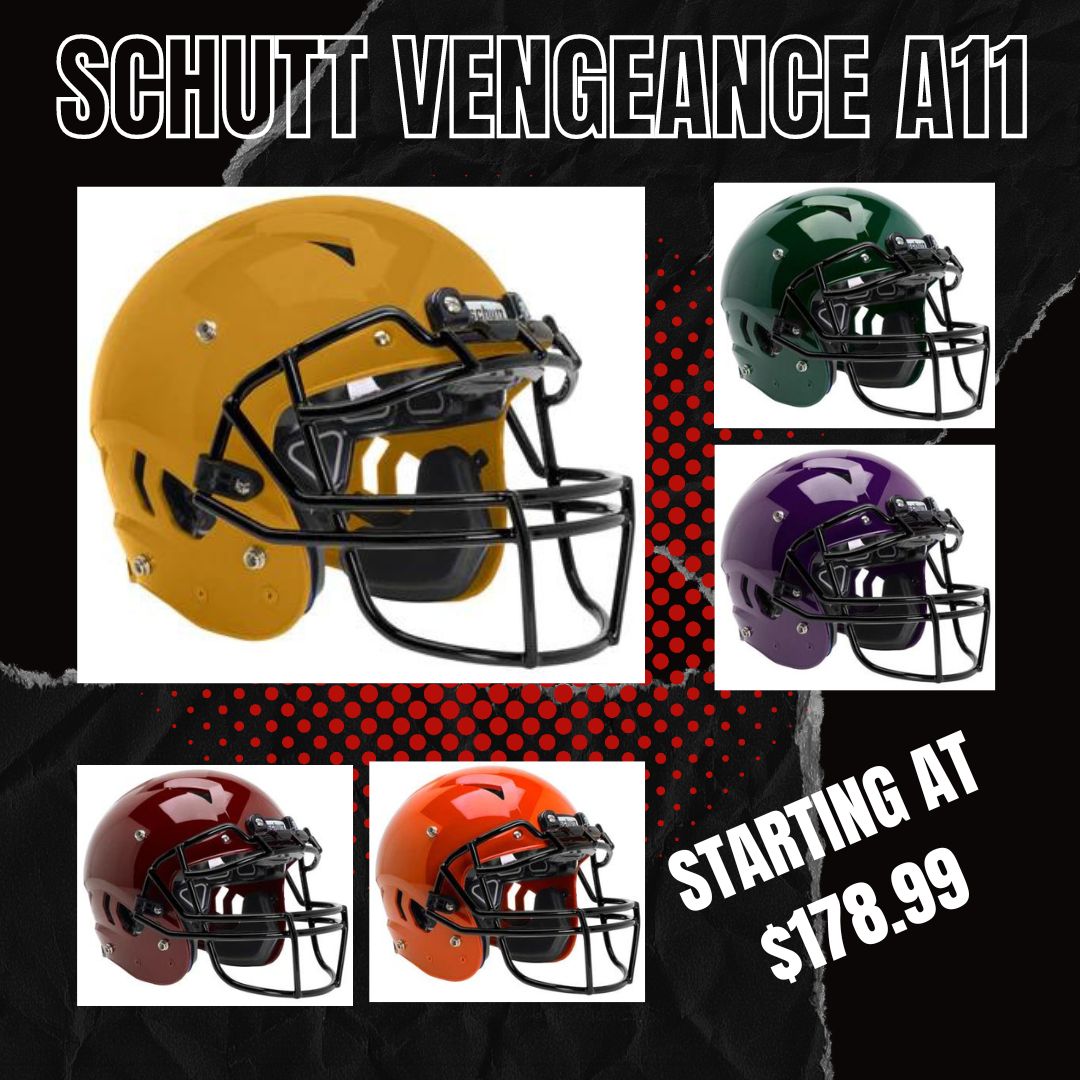 Schutt Vengeance A11 Youth Football Helmet League Outfitters