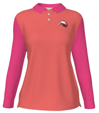 Champro Juice Women's Long Sleeve Polo League Outfitters