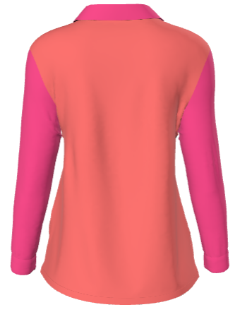 Champro Juice Women's Long Sleeve Polo League Outfitters