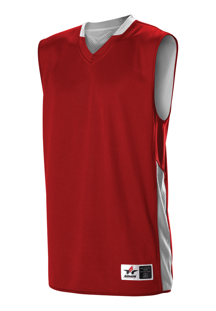 Alleson Men's Single Ply Reversible Basketball Jersey Alleson