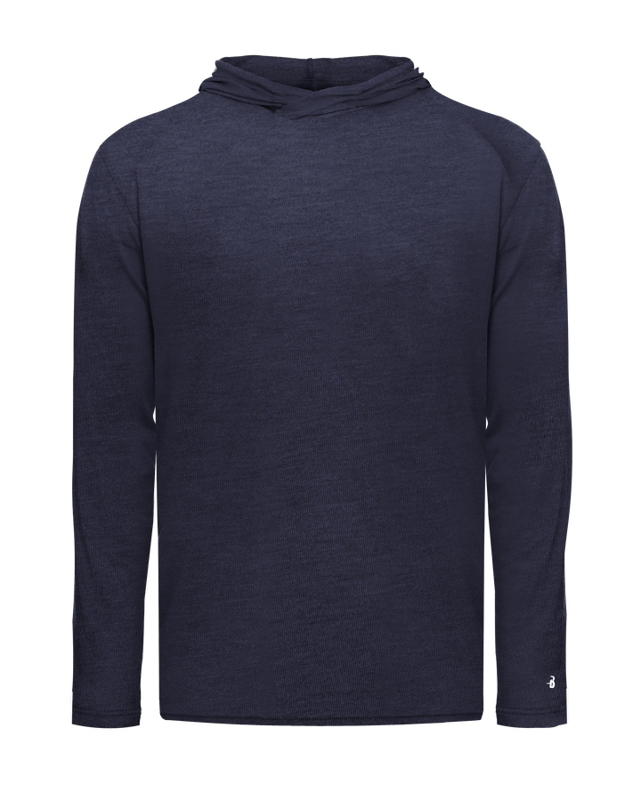 Badger Youth Tri-Blend Surplice Hoodie Tee Badger