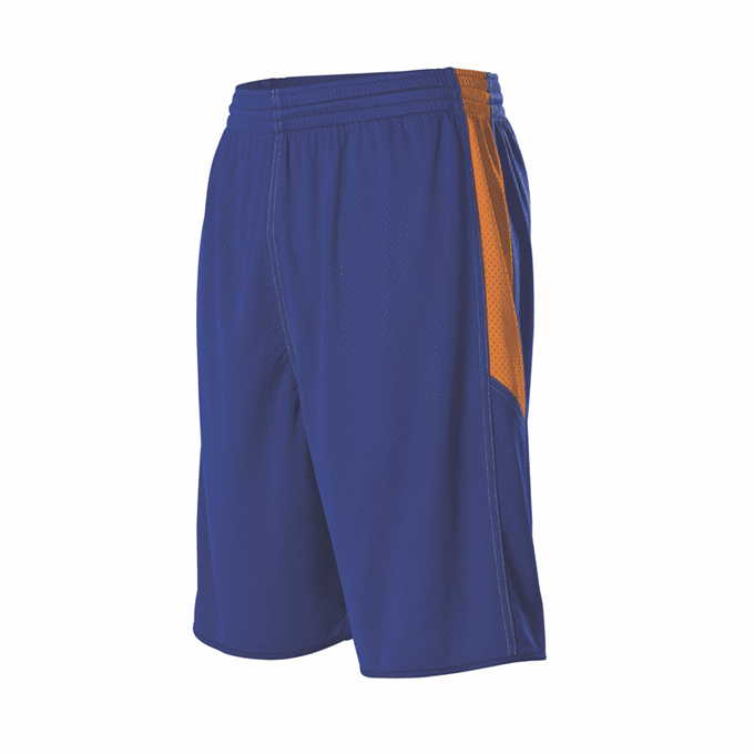 Alleson Men's Single Ply Reversible Basketball Shorts Alleson