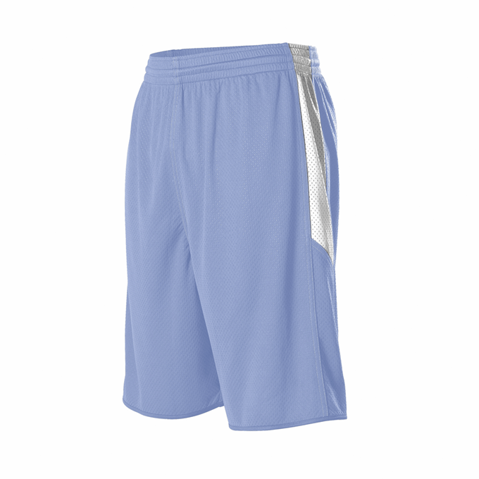 Alleson Men's Single Ply Reversible Basketball Shorts Alleson