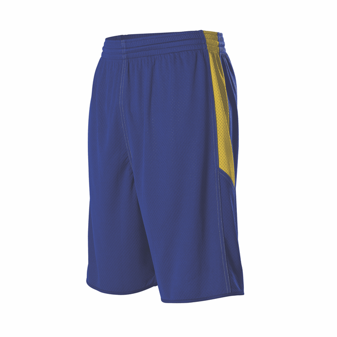 Alleson Men's Single Ply Reversible Basketball Shorts Alleson