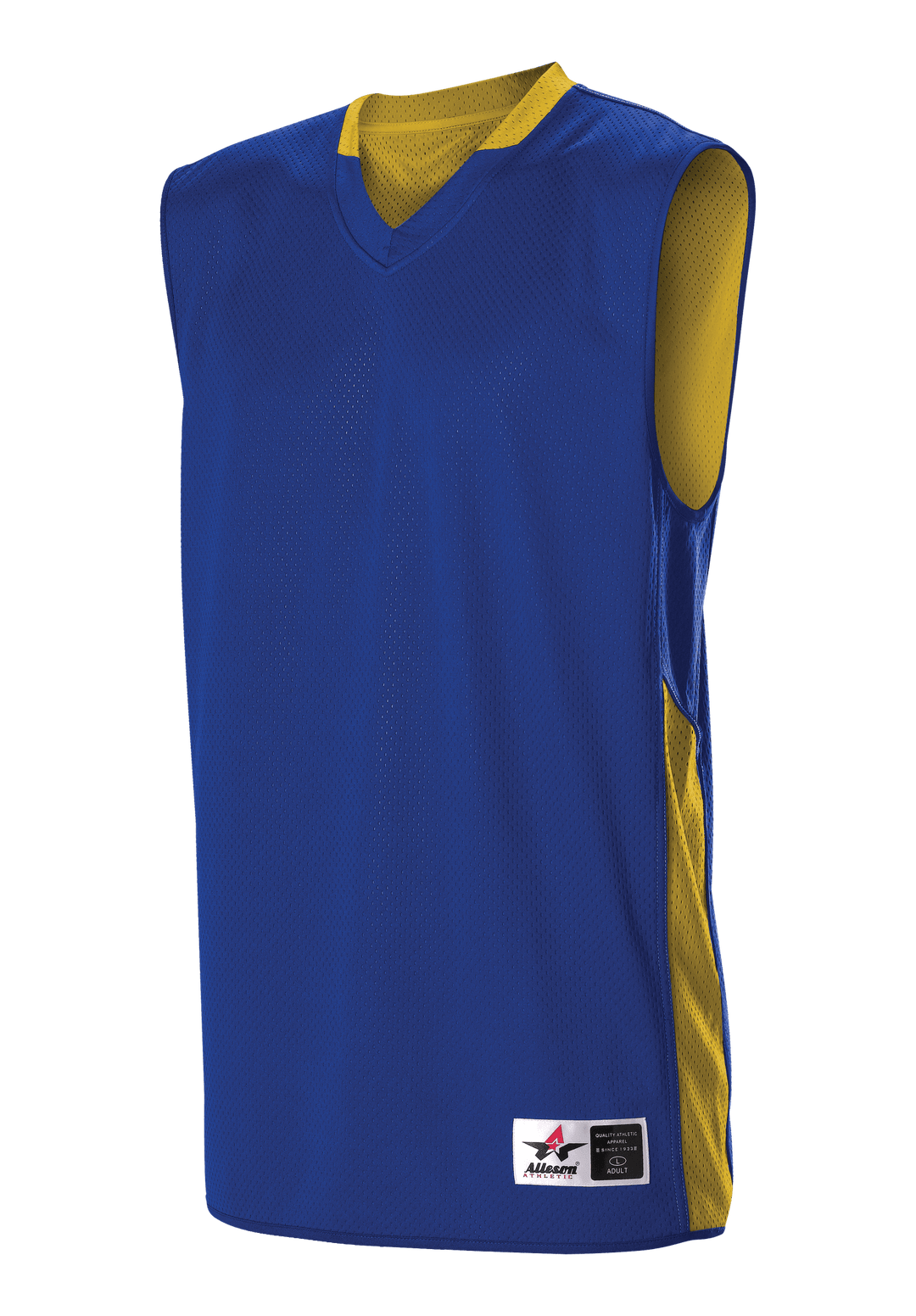 Alleson Men's Single Ply Reversible Basketball Jersey Alleson