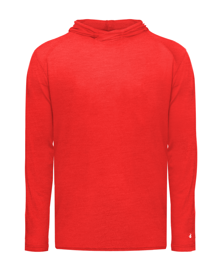 Badger Youth Tri-Blend Surplice Hoodie Tee Badger