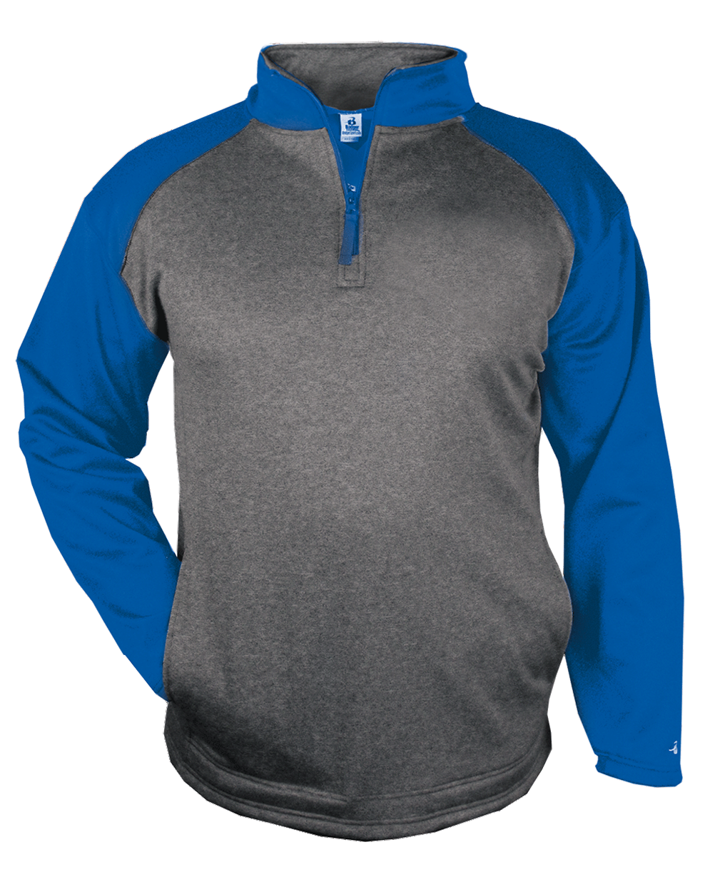 Badger Men's 1/4 Zip Sport Heather Fleece Badger