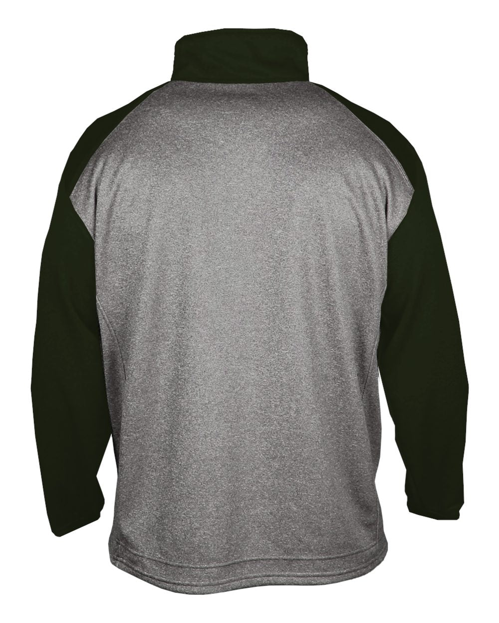 Badger Men's 1/4 Zip Sport Heather Fleece Badger