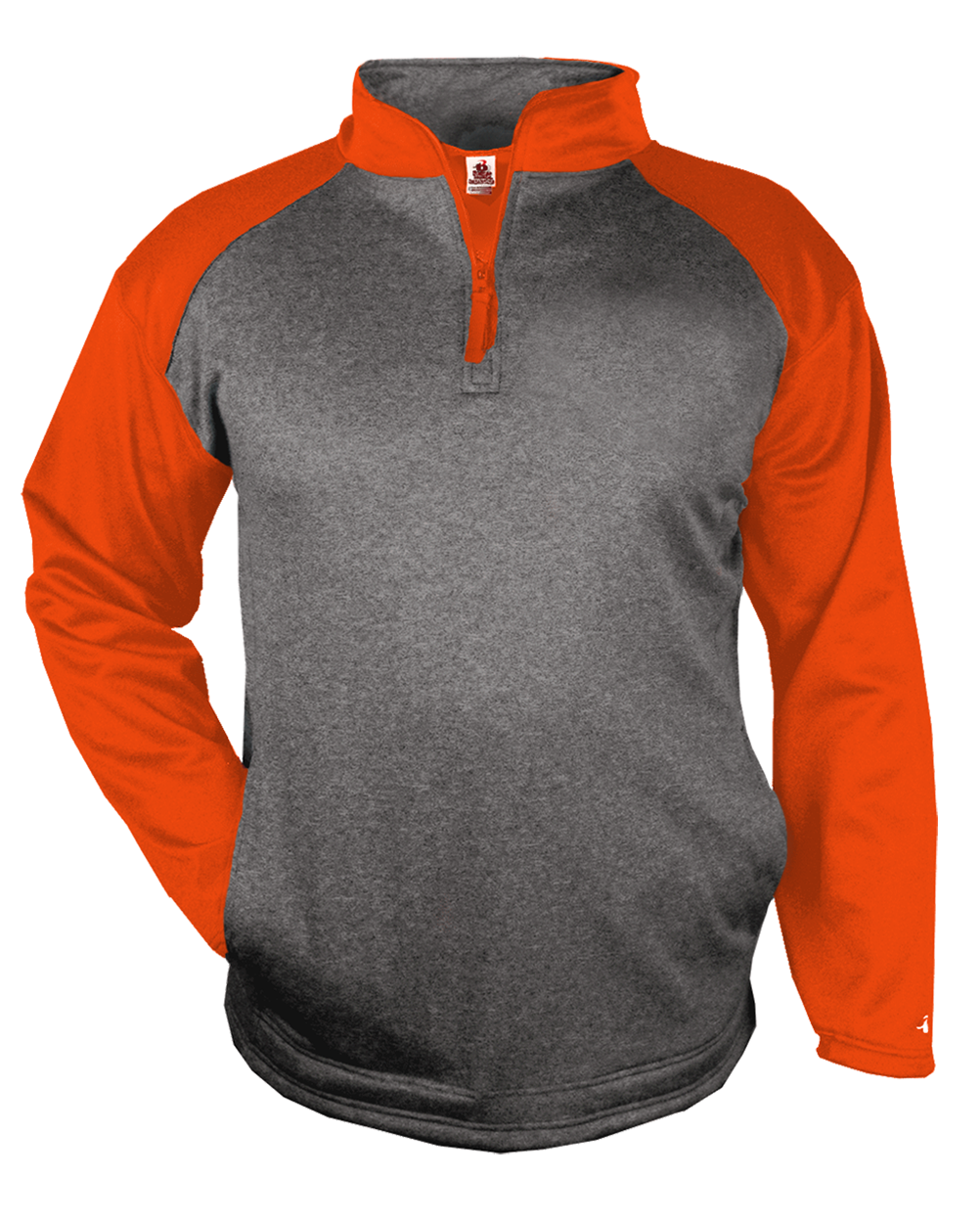 Badger Men's 1/4 Zip Sport Heather Fleece Badger