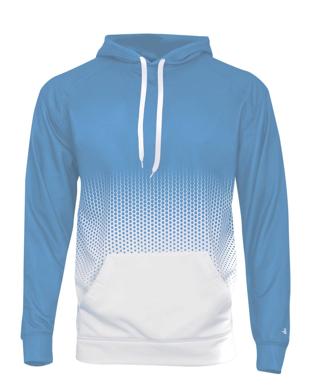 Badger 1404 Men's Hex 2.0 Hooded Sweatshirt Badger