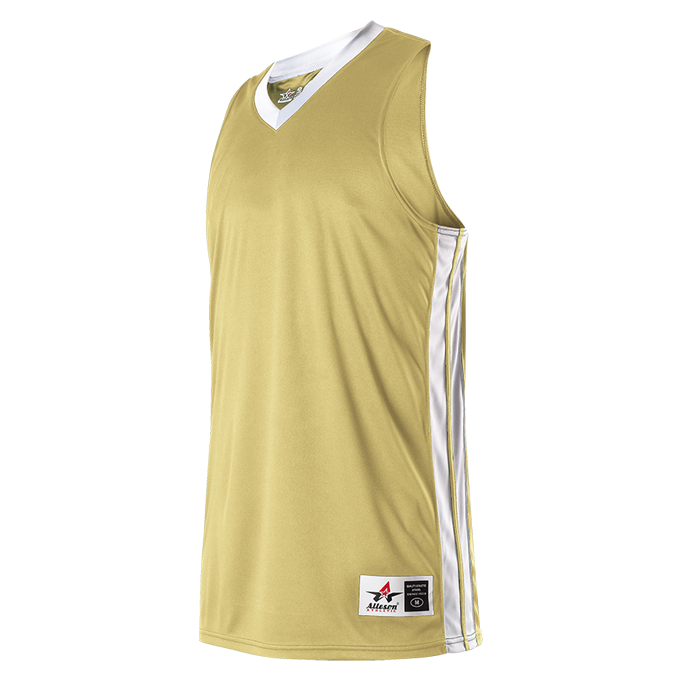 Alleson Men's Single Ply Basketball Jersey Alleson