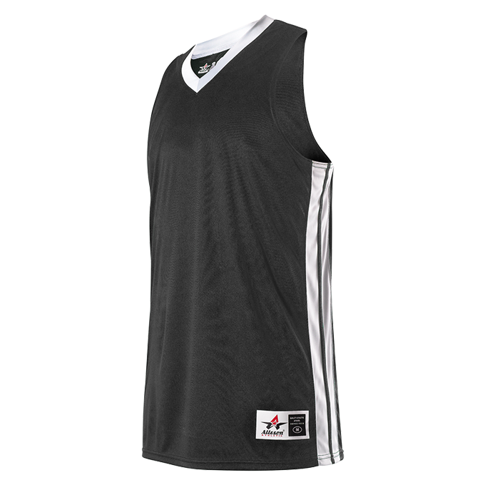 Alleson Men's Single Ply Basketball Jersey Alleson