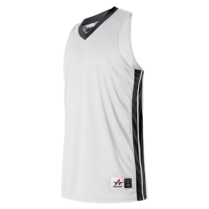 Alleson Men's Single Ply Basketball Jersey Alleson