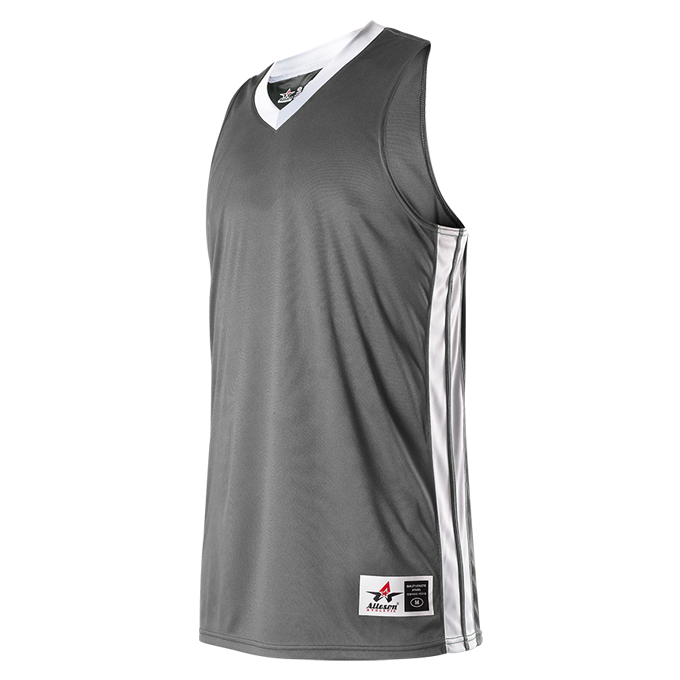 Alleson Men's Single Ply Basketball Jersey Alleson