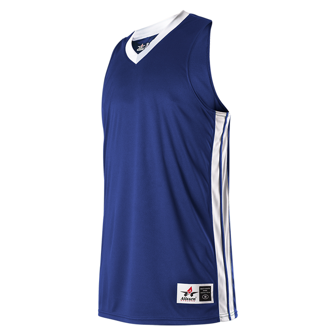 Alleson Men's Single Ply Basketball Jersey Alleson