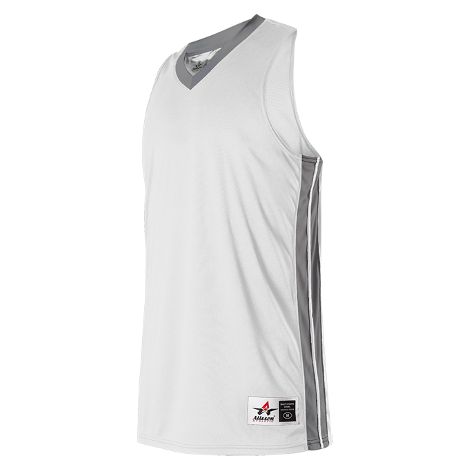 Alleson Men's Single Ply Basketball Jersey Alleson