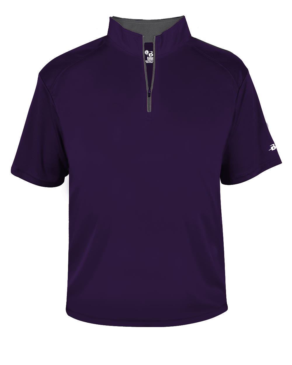 Badger Youth B-Core Short-Sleeve 1/4 Zip Badger